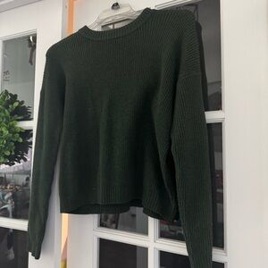 FABLE Cropped Knit sweater